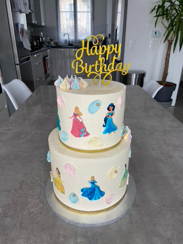 Pièce montée princesses (37 parts)