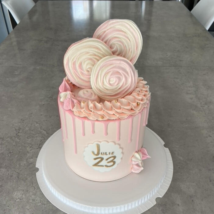 Layer cake d&#39;anniversaire (12 parts)