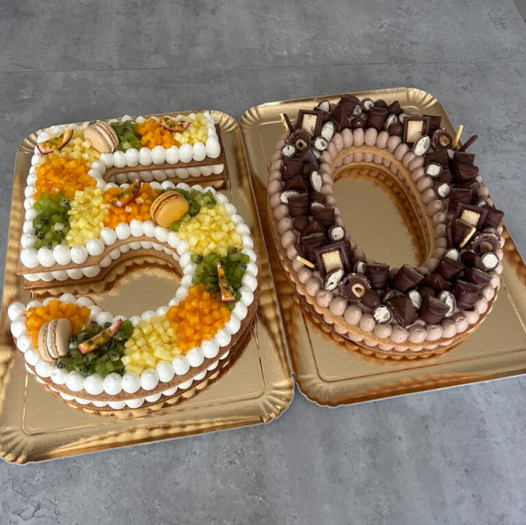 Fruits exotiques & Chocolat (10/12 parts x2)