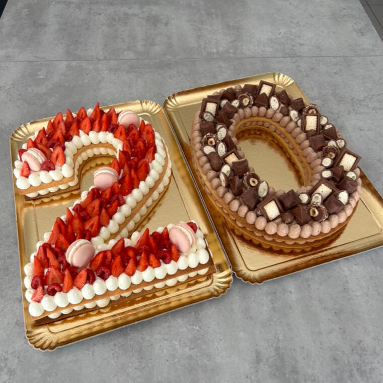 Fruits rouges &amp; Chocolat (10/12 parts x2)