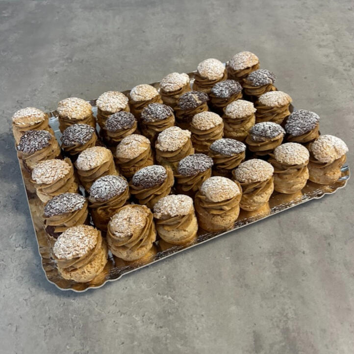 Plateau de choux au craquelin